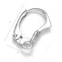 G0118-Leverback mic cu decor si bucla 14.5mm 1 buc