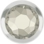 2436-Swarovski Elements 2078/H Crystal Silver Shade Foiled Hotfix SS34 7mm SR-Silver Ring