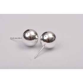 G1501-Tije cercei biluta argint 10mm G1501-Tije cercei biluta argint 10mm