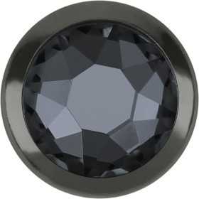 0042-Swarovski Elements 2078/H Silver Night S-Foiled Hotfix SS34 7mm GM-Gun Metal Ring 2755-Swarovski Elements 2078/H Crystal Crystal Silver-Foiled GR 7mm - 1BUC