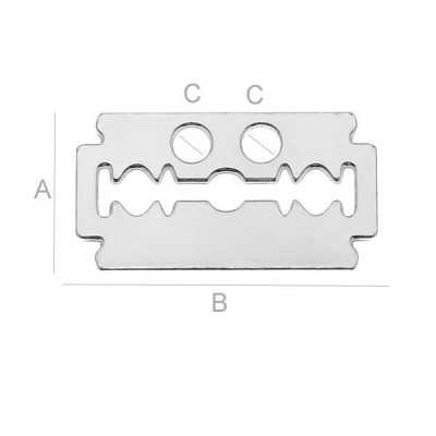 G1813-Charm lama argint 30x16.5MM 1 buc