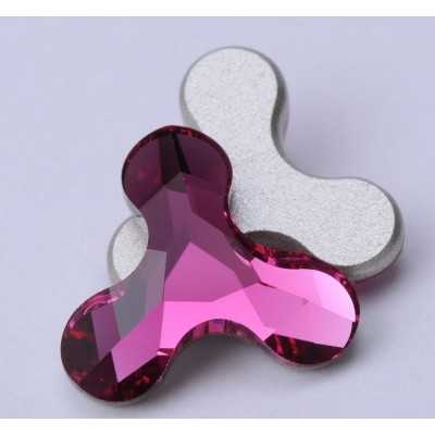 P1344-SWAROVSKI ELEMENTS 2708 Fuchsia F 12.5x13.6mm