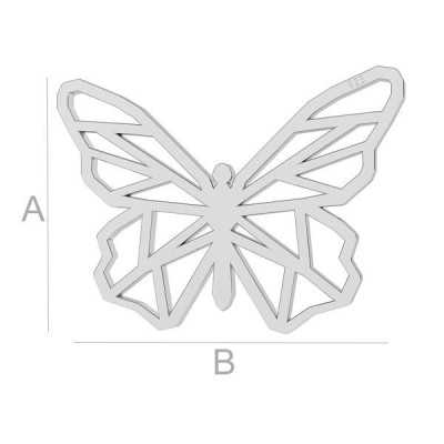 G0295-Charm argint 925 iepure 27MM-1 buc