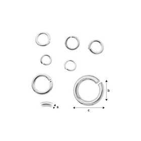 G0172-Zale simple 0-8x5.7mm 1 bucata G0172-Zale simple 0-8x5.7mm 1 bucata