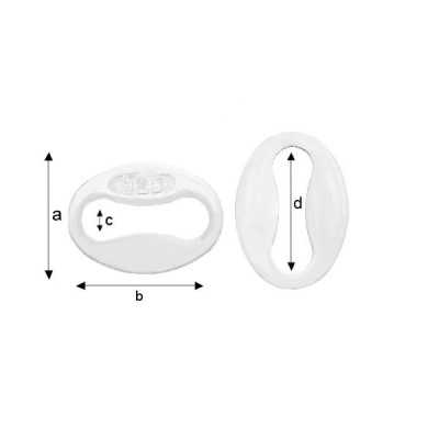G0180-Elemente legatura oval 5mm 1 buc