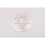 G1782-Charm banut argint 0.33mm grosime cu o gaura si za 15mm