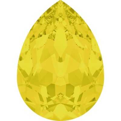 P3437-Swarovski Elements 4320 Yellow Opal Foiled 14x10mm-1buc