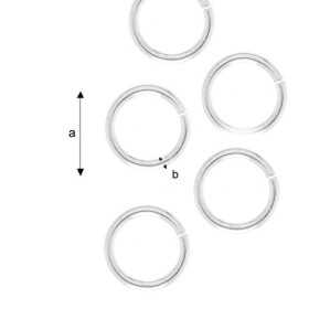 G0799-Zale argint 925 pentru sudura 0.8x5.5mm 1 buc G0799-Zale simple argint 925 0.8x5.5mm