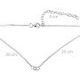 G1771-Lant Argint 925 simetric pentru link-uri 20+20cm-1buc