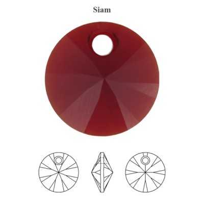 0811-SWAROVSKI ELEMENTS 6428 Siam 6mm-1 buc