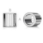 G1872-Distantier argint 925 6.10x6.50mm pentru bratari tip pandora - 1buc