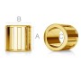 G1872-Distantier argint 925 6.10x6.50mm pentru bratari tip pandora - 1buc