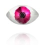 P3516-Swarovski Element 4775 Eye 18MM-1buc