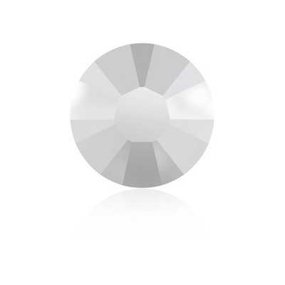 0257-SWAROVSKI ELEMENTS 2038 Chalkwhite S-Foiled Hotfix SS10-1buc