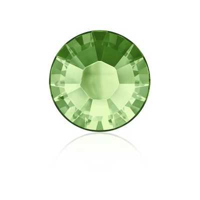 0327-SWAROVSKI ELEMENTS 2038 Peridot S-Foiled Hotfix SS10-1buc