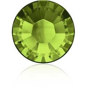 0274-SWAROVSKI ELEMENTS 2038 Olivine S-Foiled Hotfix SS10-1buc