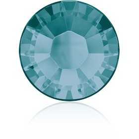 0277-SWAROVSKI ELEMENTS 2038 Blue zircon S-Foiled Hotfix SS6-1buc