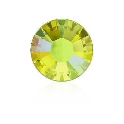 0353-SWAROVSKI ELEMENTS 2038 Citrine Shimmer S-Foiled Hotfix SS6-1buc