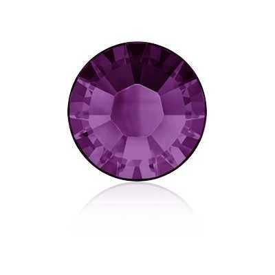 0289-SWAROVSKI ELEMENTS 2038 Amethyst S-Foiled Hotfix SS6-1buc