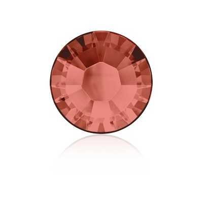 0304-SWAROVSKI ELEMENTS 2038 Padparadscha S-Foiled Hotfix SS6-1buc