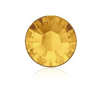 0305-SWAROVSKI ELEMENTS 2038 Sunflower S-Foiled Hotfix SS6-1buc