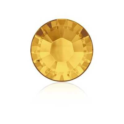 0390-SWAROVSKI ELEMENTS 2038 Sunflower S-Foiled Hotfix SS6-1buc