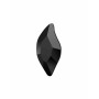 0346-SWAROVSKI ELEMENTS 2797 Jet Foiled 10x5MM-1buc