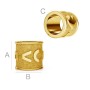 G1874-Distantier LOVE argint 925 6.10mm pentru bratari tip pandora - 1buc