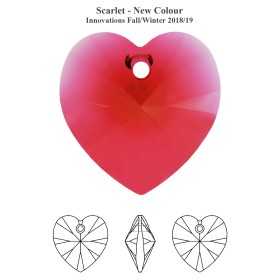 P3594-Swarovski Elements 6228 Crystal Scarlet 10mm-1buc P3594-Swarovski Elements 6228 Crystal Scarlet 10mm-1buc