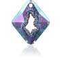 2650-Swarovski Elements 4122 Tanzanite Foiled 8x6mm 1 buc