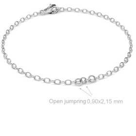 G1925-Baza bratara Argint 925 pentru link-uri 15CM-1buc