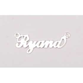 Nume decupate din argint din stoc- Ryana