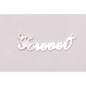 Nume decupate din argint din stoc- Forever