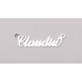 Nume decupate din argint din stoc - Claudiu
