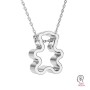 G1943-Pandant Ursulet argint 925-1buc