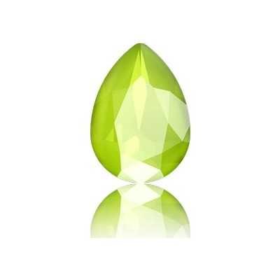 P3701-SWAROVSKI ELEMENTS 4320 Crystal Lime Unfoiled 14x10MM