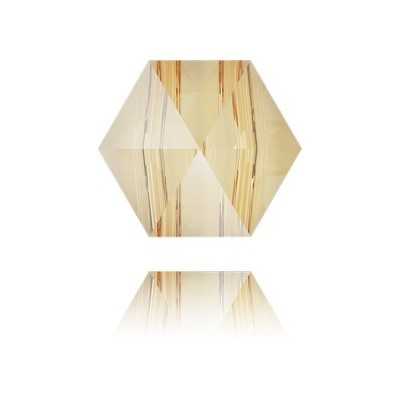 P3719-SWAROVSKI ELEMENTS 5060 Crystal Golden Shadow 7.5mm