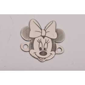 E0142-G-Minnie-mouse decupat si gravat link pentru bratara 13x12mm 0,4 1 buc E0142-G-Minnie-mouse decupat si gravat link pentru bratara 13x12mm 0,4 1 buc