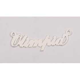 Nume decupate din argint din stoc - Olimpia