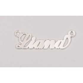 Nume decupate din argint din stoc - Liana