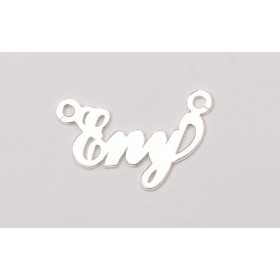 Nume decupate din argint din stoc- Eny