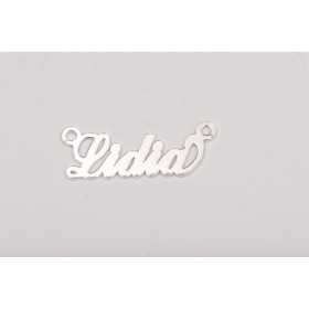 Nume decupate din argint din stoc - Lidia