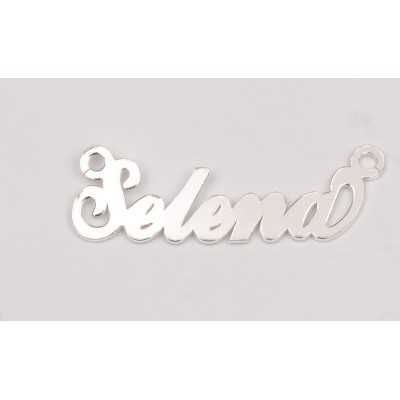 Nume decupate din argint din stoc - Selena