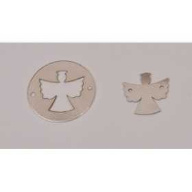 E0148-N-Banut 16.5mm decupat in forma de ingeras + link ingeras 10mm