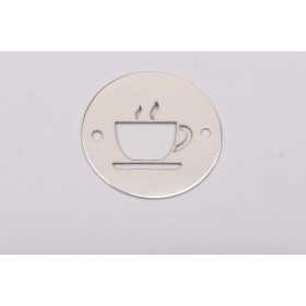 E0146-N-Banut 16.5 decupat cu ceasca de cafea 0.33