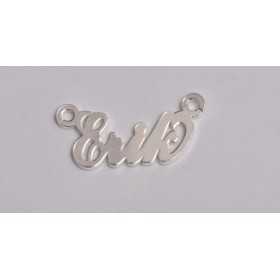 Nume decupate din argint din stoc - Erica