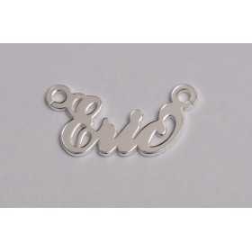 Nume decupate din argint din stoc - Eric