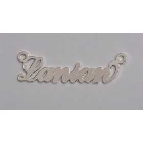Nume decupate din argint din stoc - Lanian