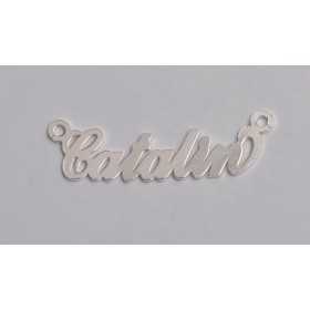 Nume decupate din argint din stoc -Catalin