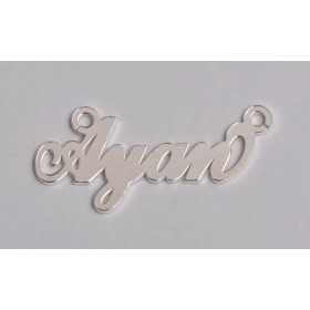 Nume decupate din argint din stoc - Ayan